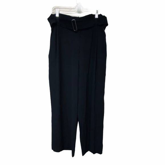 A.L.C. Dillon Gaucho Pants Wide Leg Belted Pants - Picture 2 of 11